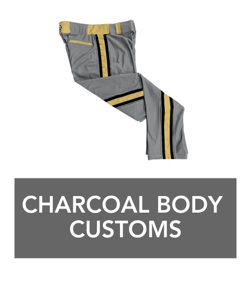 charcoal body basic braid pants