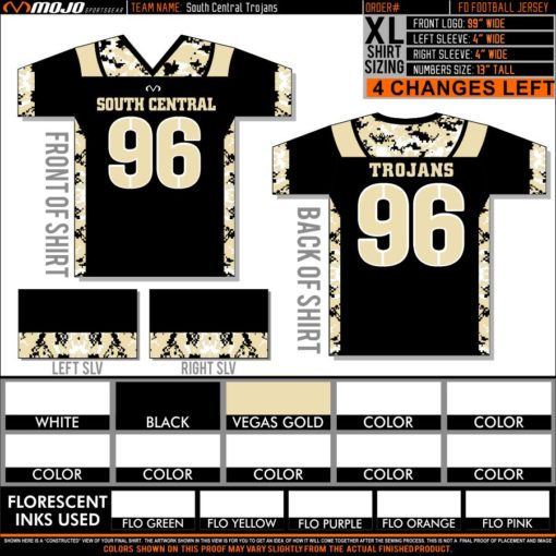 904 FD Football Jersey