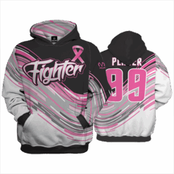 Pink Fighter Hoody