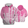 Pink Flag Fight Hoody