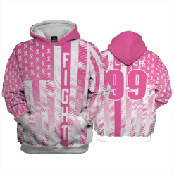 Pink Flag Fight Hoody