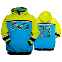 Mojo Chics Blue Hoody