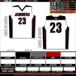 1070 FD Basketball V-Neck