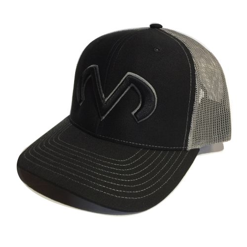 RICHARDSON 112 TRUCKER – BLACK/CHARCOAL – Mojo USA