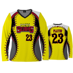 741 FD Womens V-Neck Longsleeve