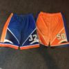 Clearance - 24 Pair Softball Shorts - 12 Orange & 12 Blue