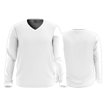 LONG SLEEVE V NECK ARTWORK ADD-ON