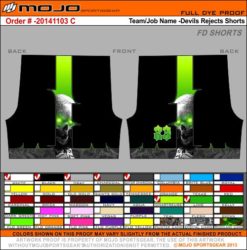 1523 FD Razor Shorts