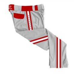 MOJO Zig Zag GRAY with RED Trim