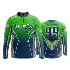 1244 FD Quarter Zip Batting Jacket LS