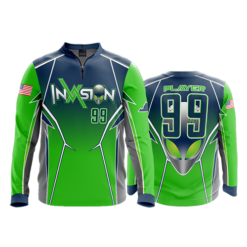 1244 FD Quarter Zip Batting Jacket LS