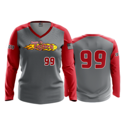 1723 FD Womens V-Neck Longsleeve