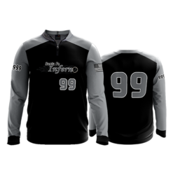 1723 FD Quarter Zip Batting Jacket LS