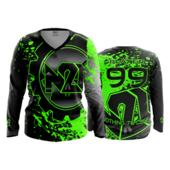 1754 FD Womens V-Neck Longsleeve