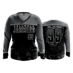 1765 FD Womens V-Neck Longsleeve