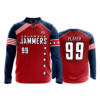 1765 FD Quarter Zip Batting Jacket LS