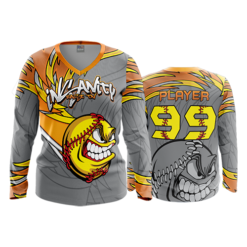 804 FD Womens V-Neck Longsleeve