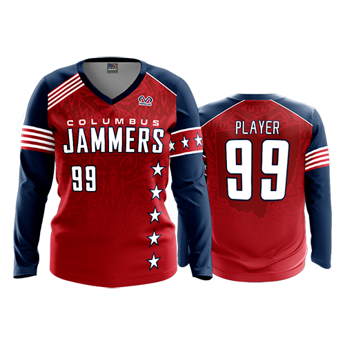 1765 FD Womens V-Neck Longsleeve