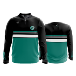 1613 FD Quarter Zip Batting Jacket LS
