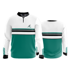 1613 FD Quarter Zip Batting Jacket LS
