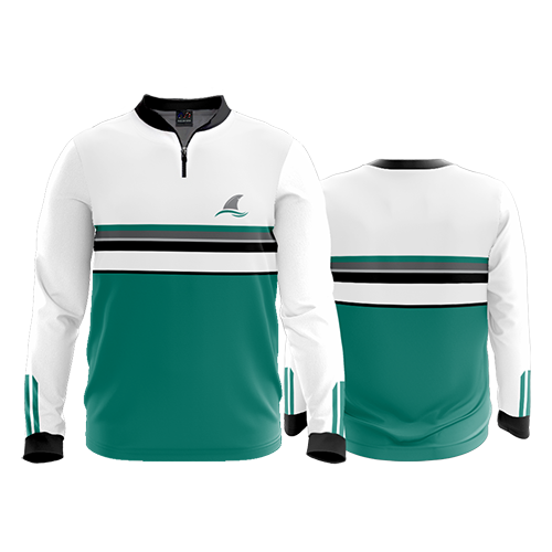 1613 FD Quarter Zip Batting Jacket LS
