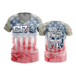 1262 FD Womens V-Neck