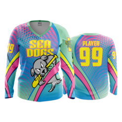 993 FD Womens V-Neck Longsleeve
