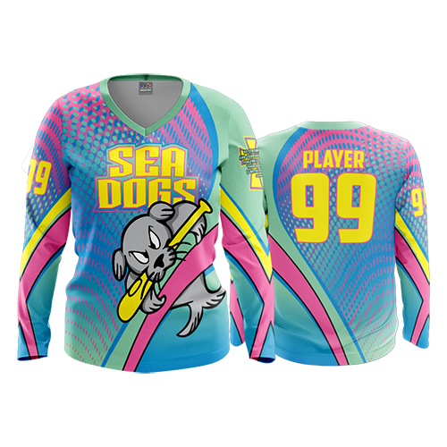 993 FD Womens V-Neck Longsleeve