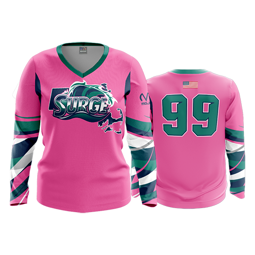 1742 FD Womens V-Neck Longsleeve
