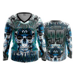 1755 FD Womens V-Neck Longsleeve