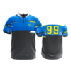 1045 FD Quarter Zip Batting Jacket SS-FLO INK + $5