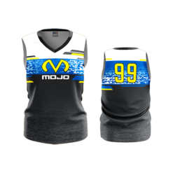 1045 FD Womens V-Neck Sleeveless-FLO INK + $5