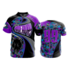464 FD Quarter Zip Batting Jacket SS-FLO INK + $5
