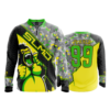 1800 FD Quarter Zip Batting Jacket LS