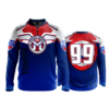1785 FD Quarter Zip Batting Jacket LS