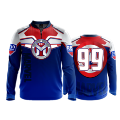 1785 FD Quarter Zip Batting Jacket LS