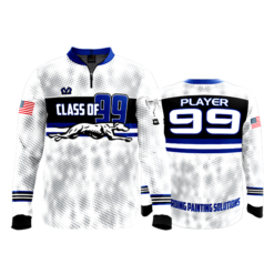 1790 FD Quarter Zip Batting Jacket LS