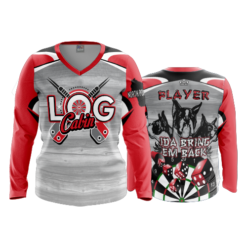 1833 FD Womens V-Neck Longsleeve