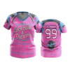 1804 FD Womens V-Neck-FLO INK + $5
