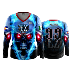 1801 FD Womens V-Neck Longsleeve