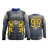 725 FD Quarter Zip Batting Jacket LS