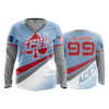 355 FD Womens V-Neck Longsleeve