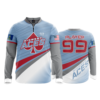 355 FD Quarter Zip Batting Jacket LS