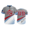 355 FD Quarter Zip Batting Jacket SS