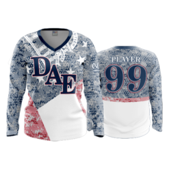 1834 FD Womens V-Neck Longsleeve