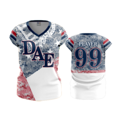 1834 FD Womens V-Neck Capsleeve