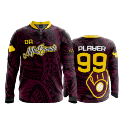 1476 FD Quarter Zip Batting Jacket LS