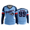 1775 FD Womens V-Neck Longsleeve