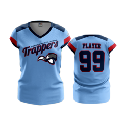 1775 FD Womens V-Neck Capsleeve
