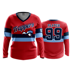 1775 FD Womens V-Neck Longsleeve
